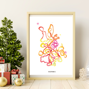 Coagulation Cascade Factor X Laboratory Art Print