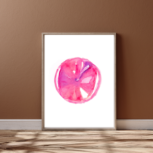 Eardrum - Tympanic Membrane Watercolor Art Print