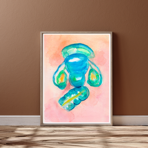 Uterus Regional Anatomy - OBGYN Wall Decor