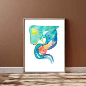 ERCP Gastroenterology Art