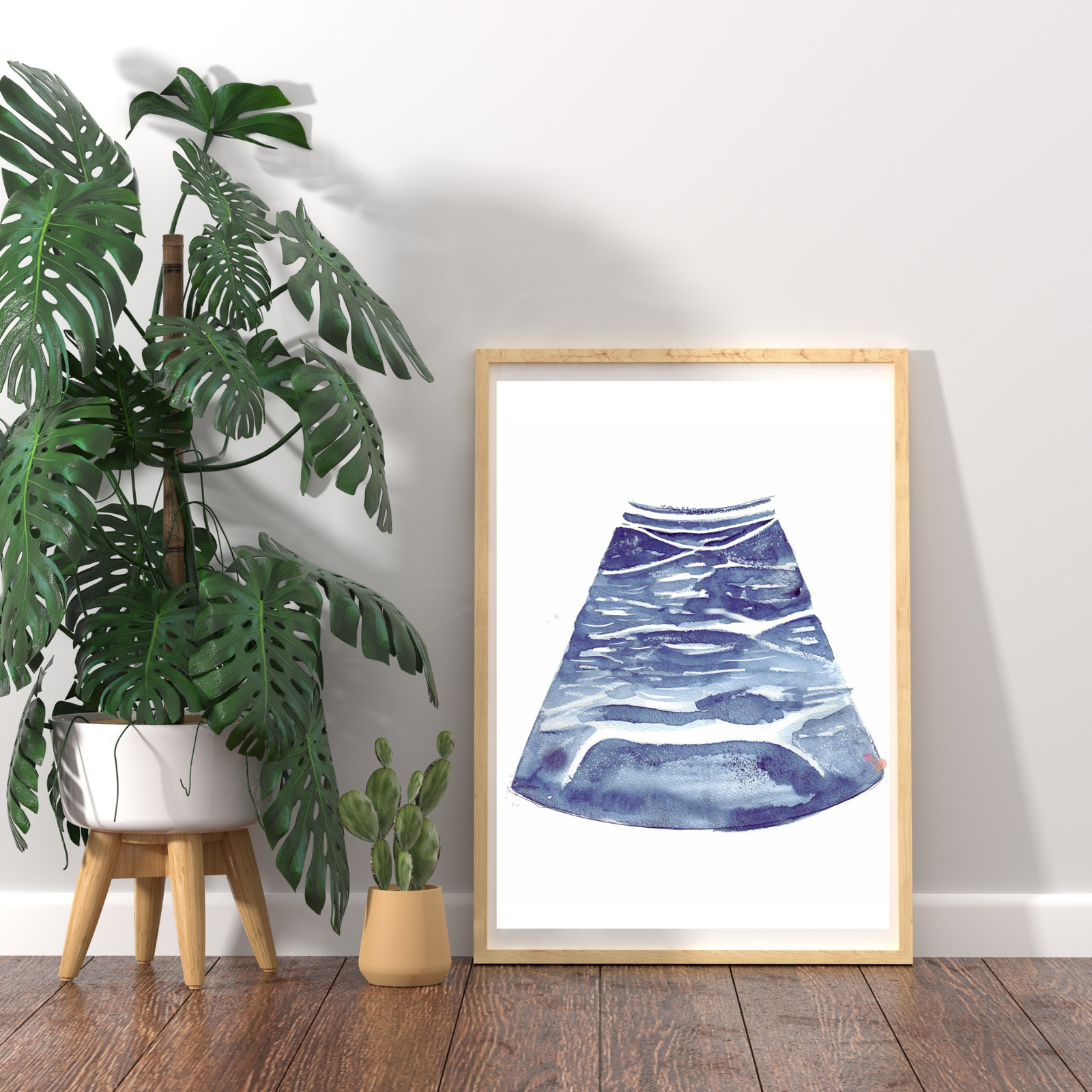 ultrasound watercolor art
