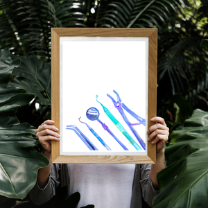 Dental Instruments Art Print