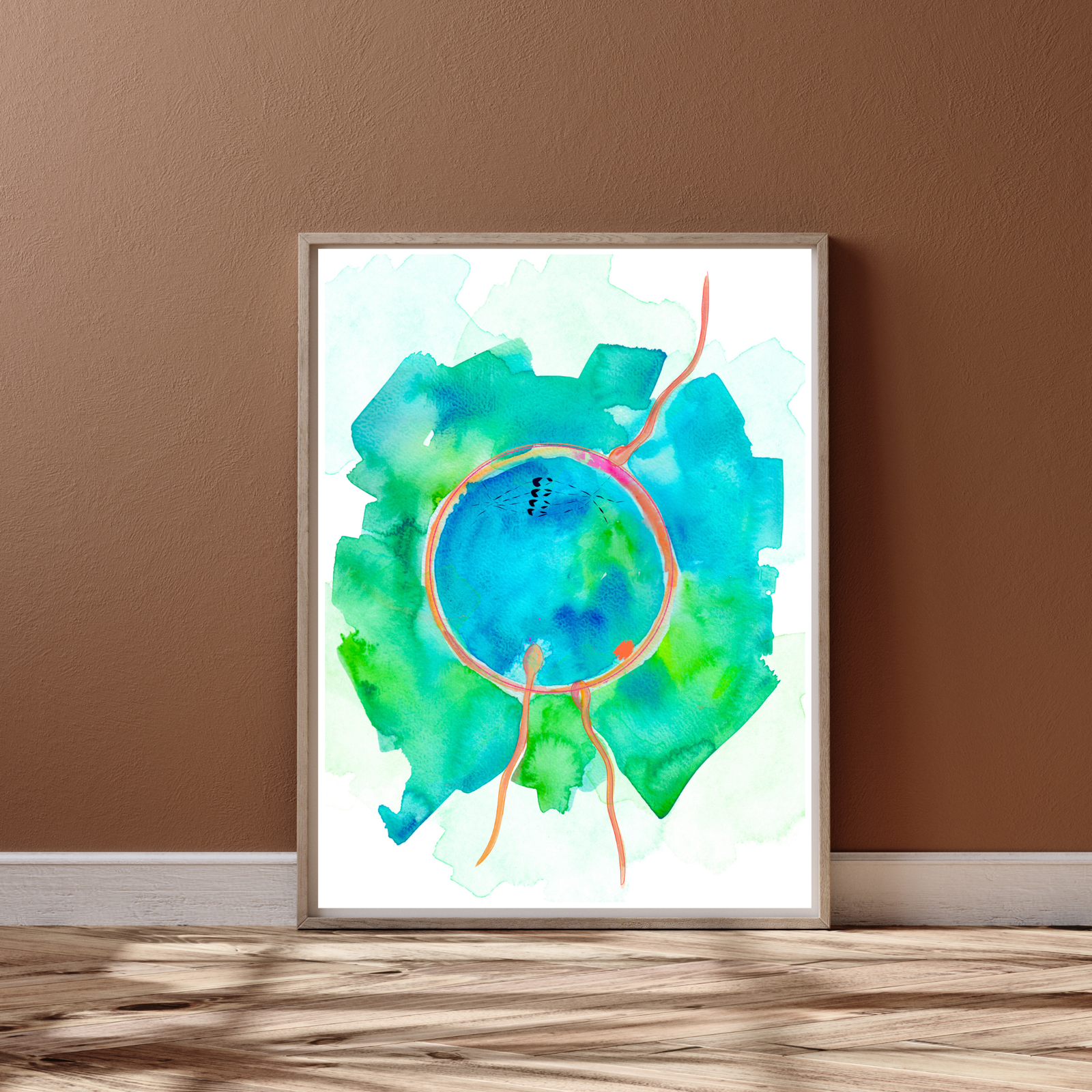 Ovum and Sperm Fertility Artwork