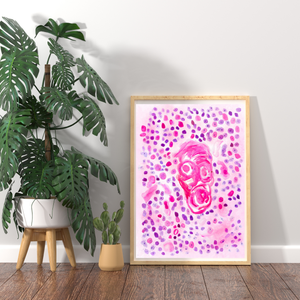 Thymus Histopathology Art Print, Pathology Wall Art