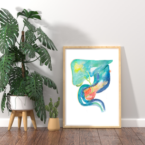 ERCP Gastroenterology Art