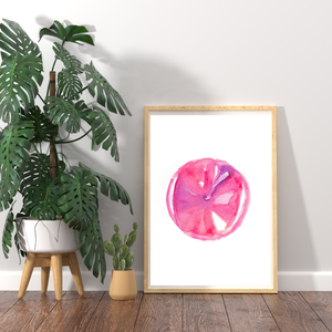 Eardrum - Tympanic Membrane Watercolor Art Print