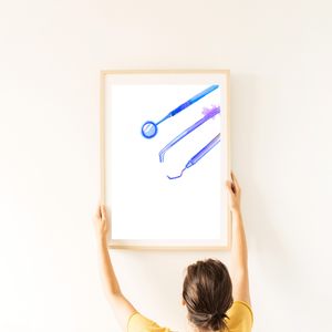 Dental Instruments Art Print
