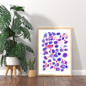 Veterinary Pathology - Dog Lymphoma Histopathology Art