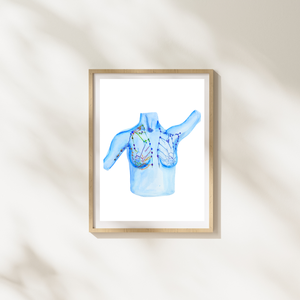 Breast Lymph Nodes Art