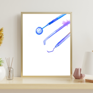 Dental Instruments Art Print