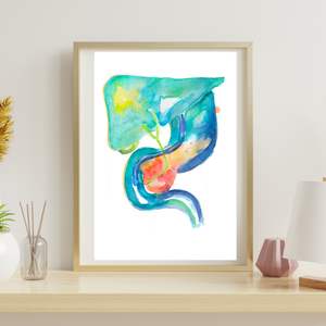 ERCP Gastroenterology Art