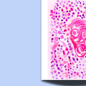 Thymus Histopathology Art Print, Pathology Wall Art