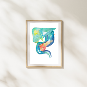 ERCP Gastroenterology Art