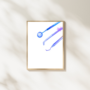 Dental Instruments Art Print