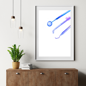 Dental Instruments Art Print