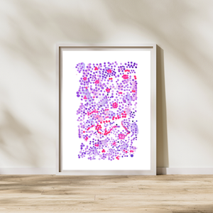 Thymus Histopathology Art Print, Pathology Wall Art
