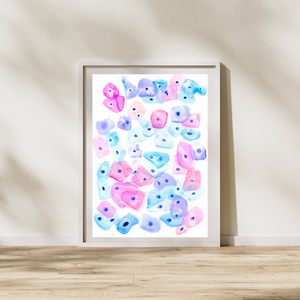 Pap Smear Watercolor Art Print