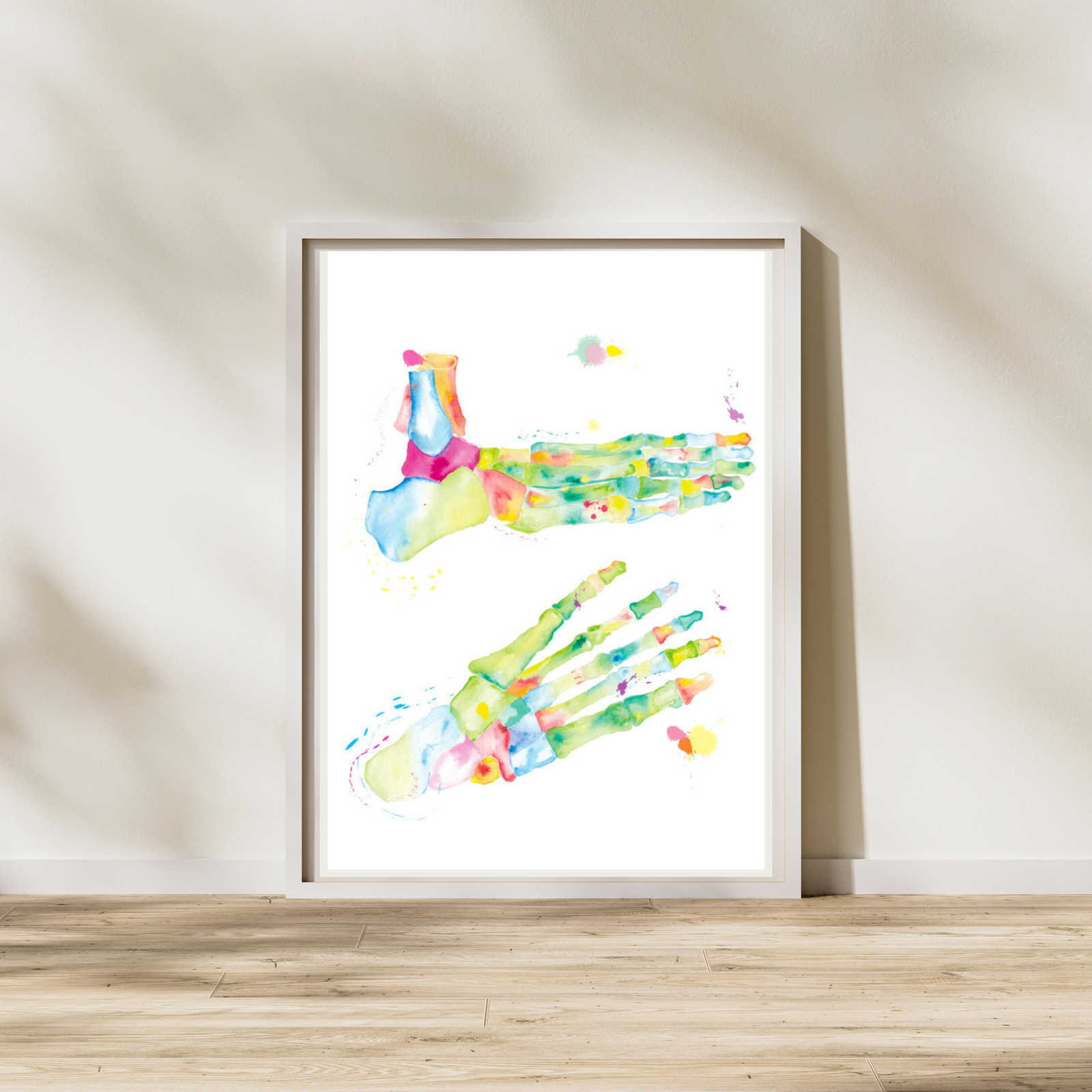 Foot Anatomy Art Print