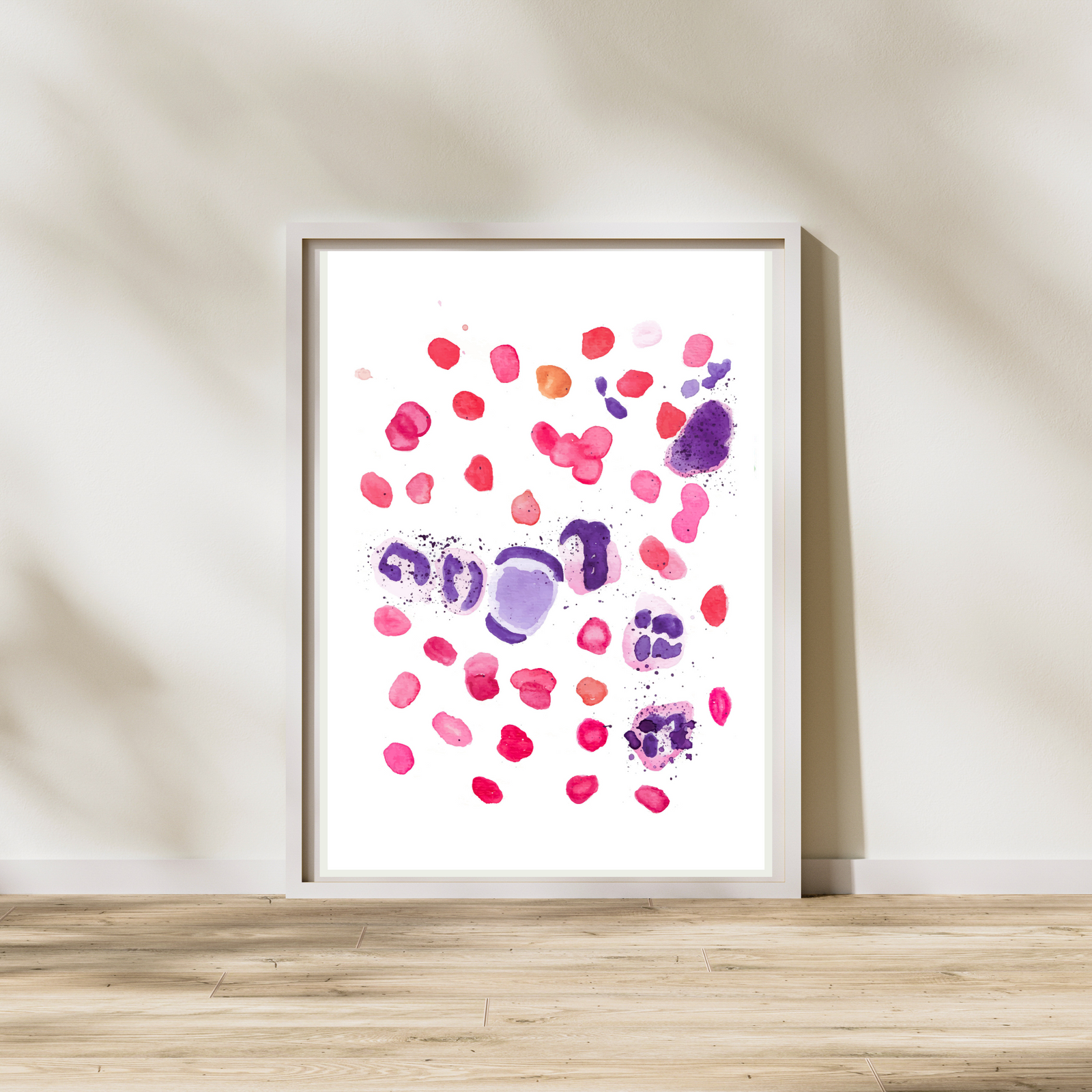 Lupus Cell Art Print