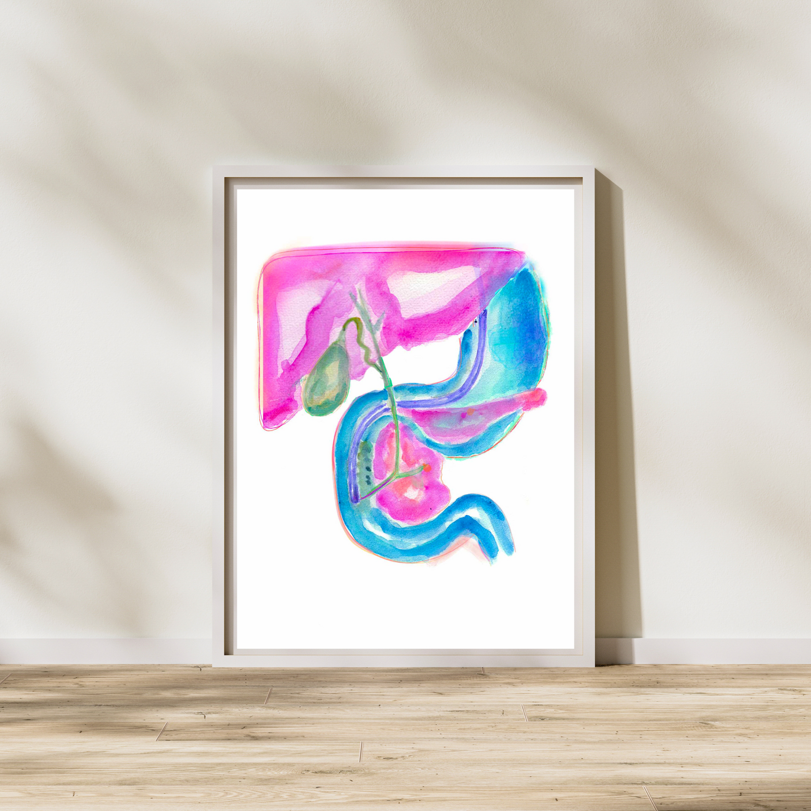 ERCP Gastroenterology Art