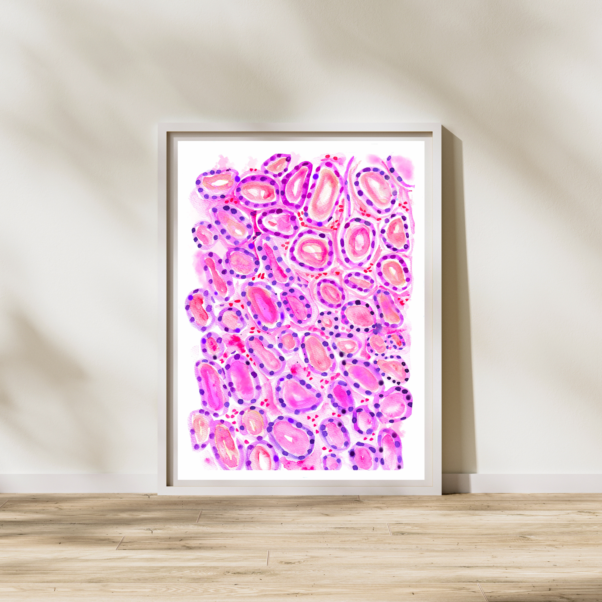 thyroid histology art