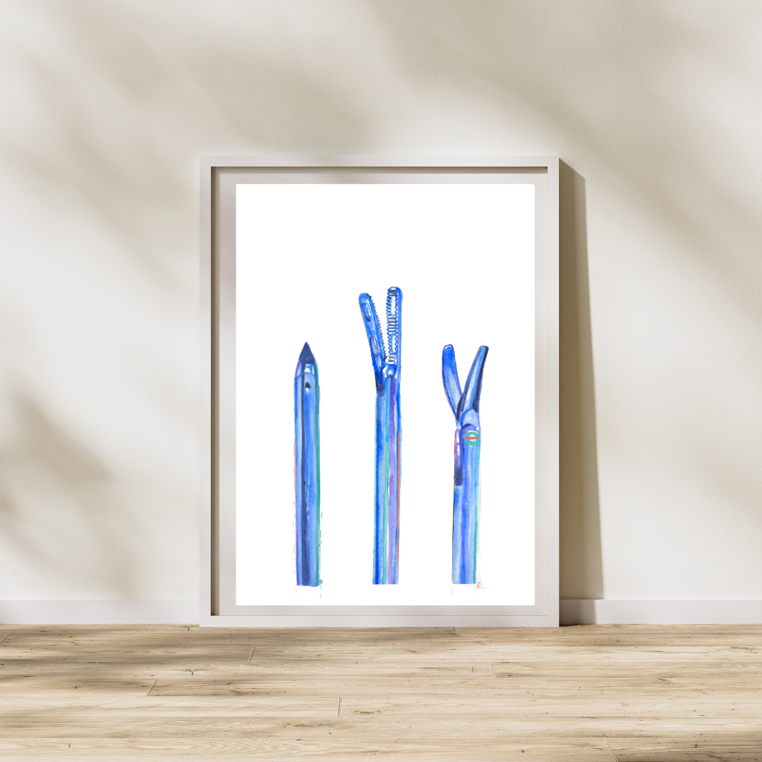 general surgery art print