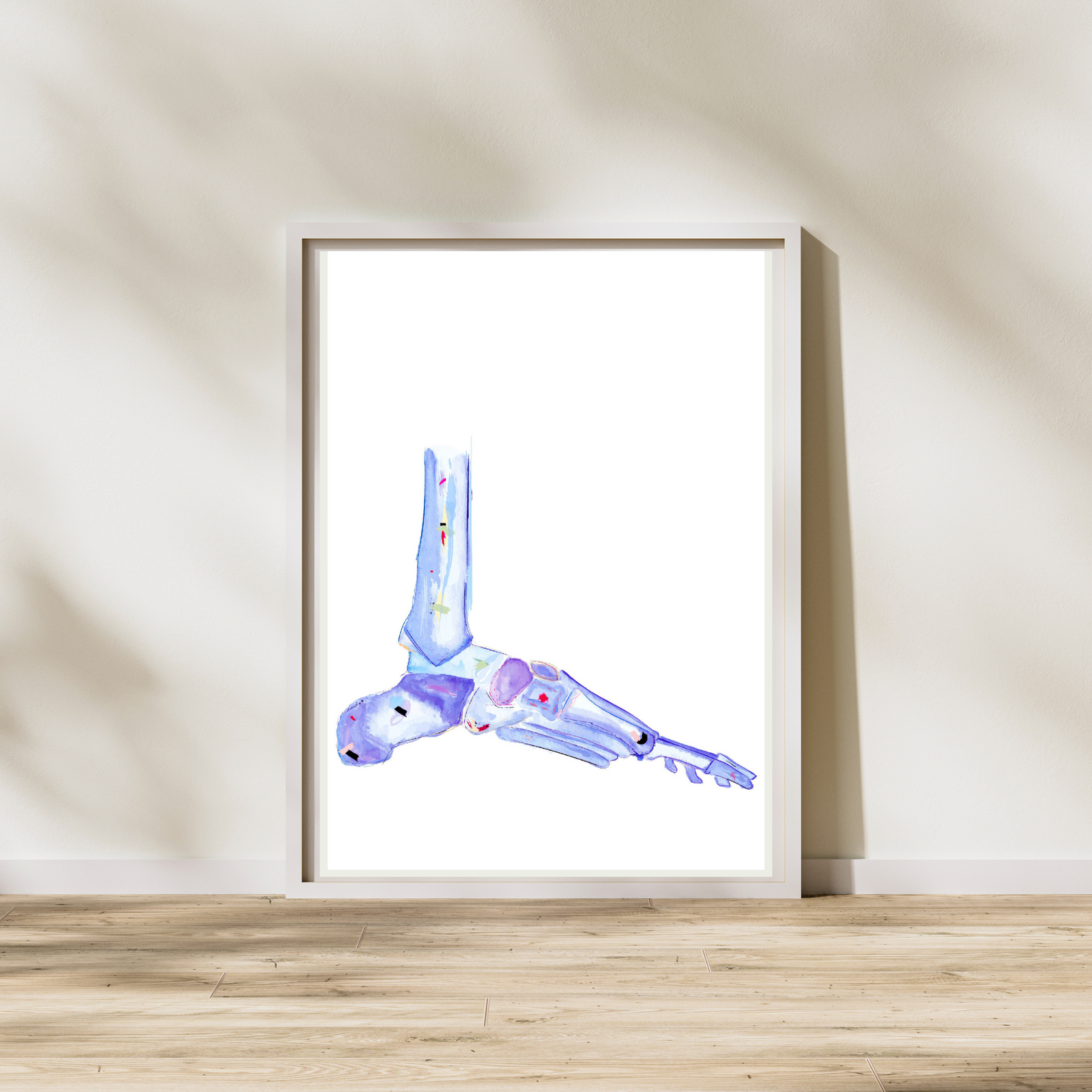 Foot Anatomy Art Print