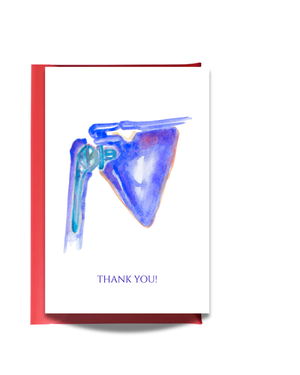 Total Shoulder Replacement Thank You Card
