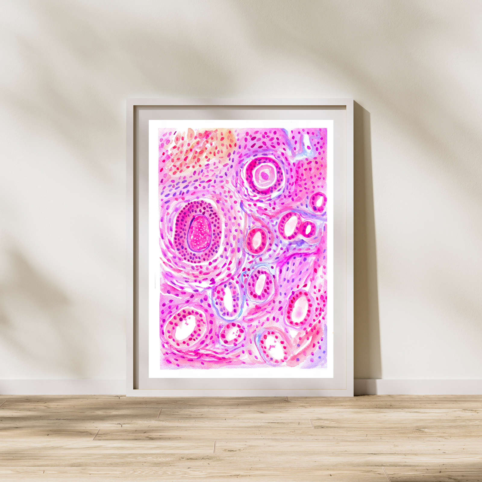 ovaries histology art
