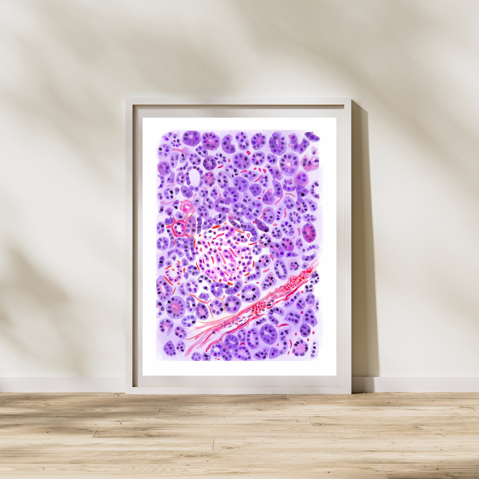 pancreas histology painting
