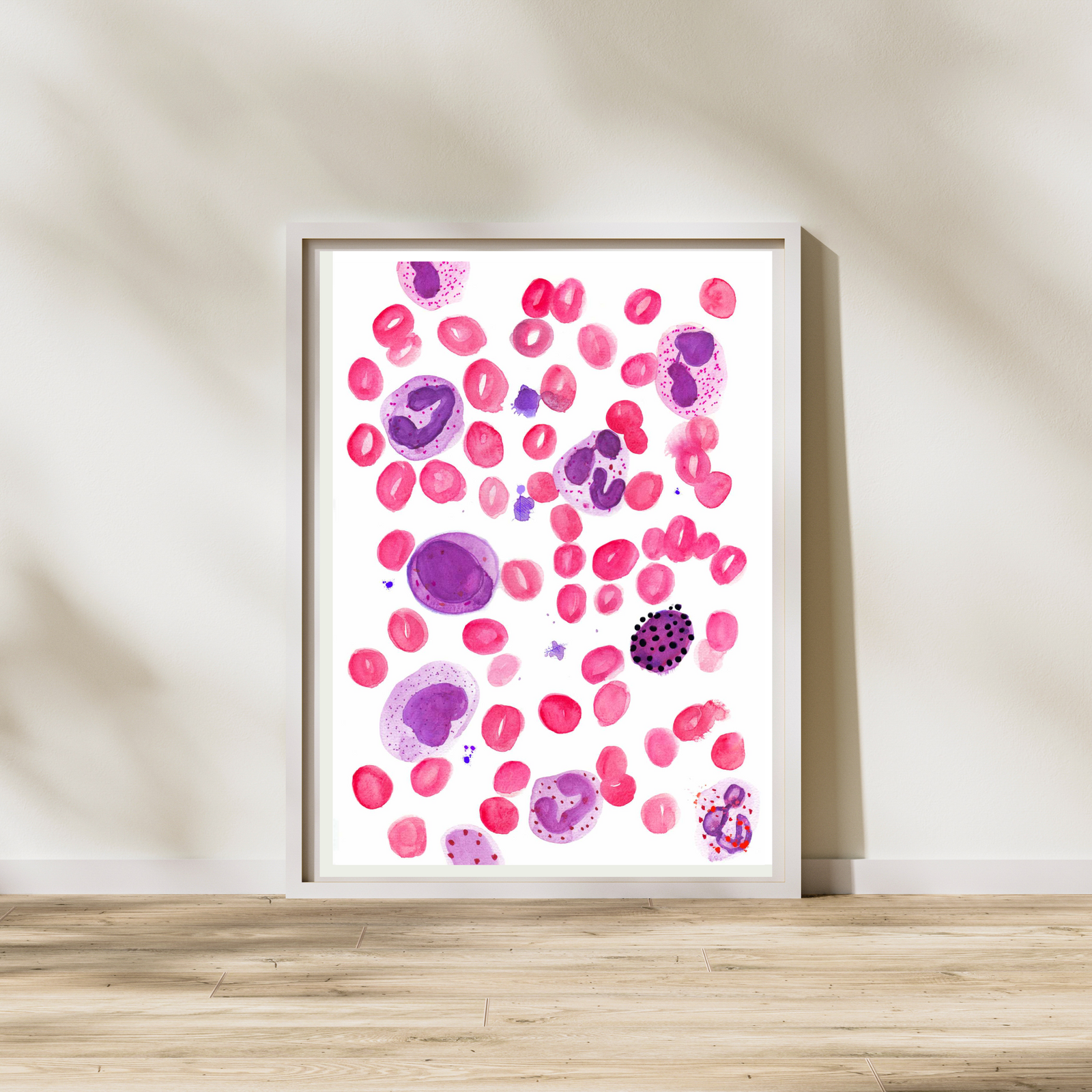 Blood Smear Art