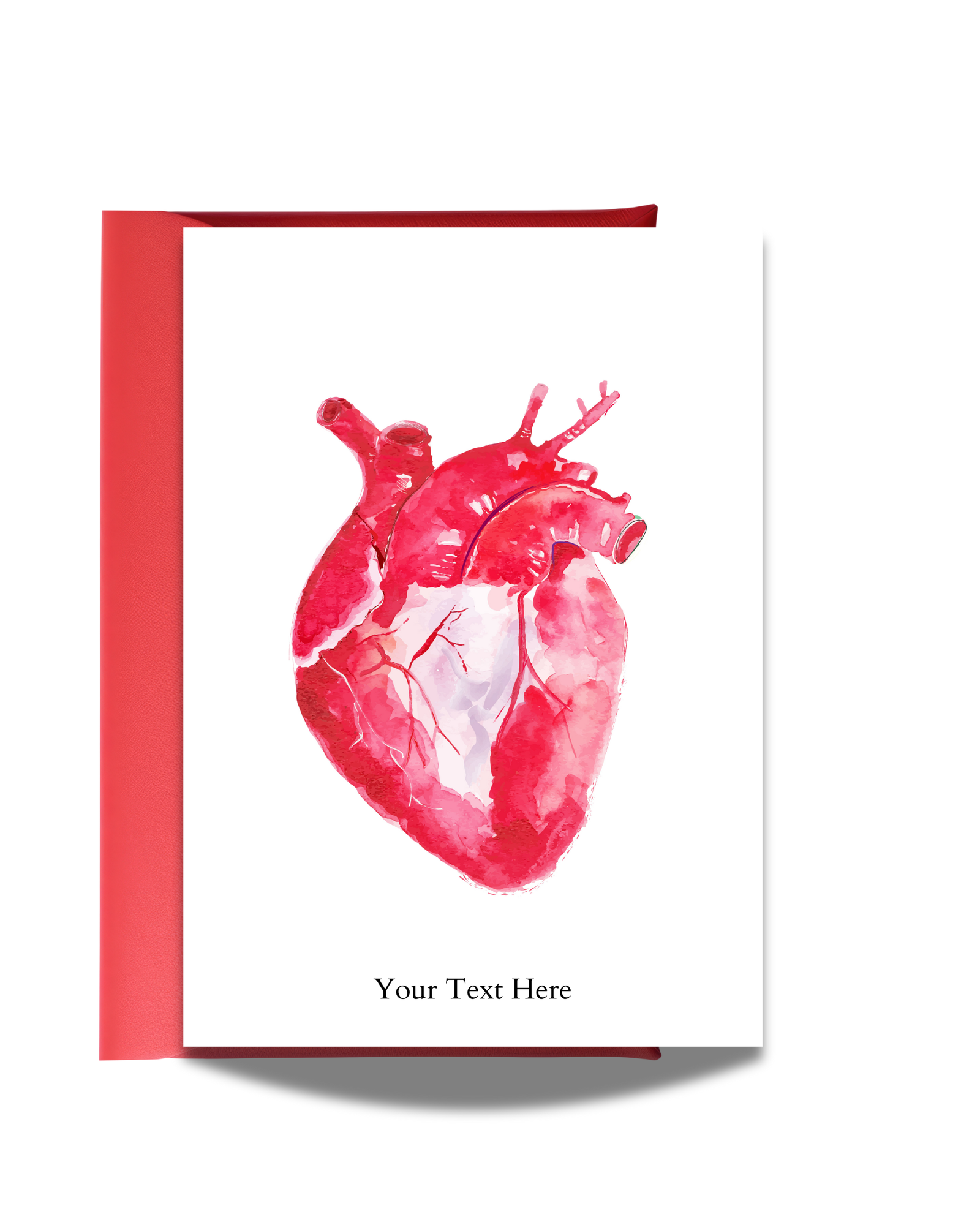 Heart Anatomy Valentine´s Day Card