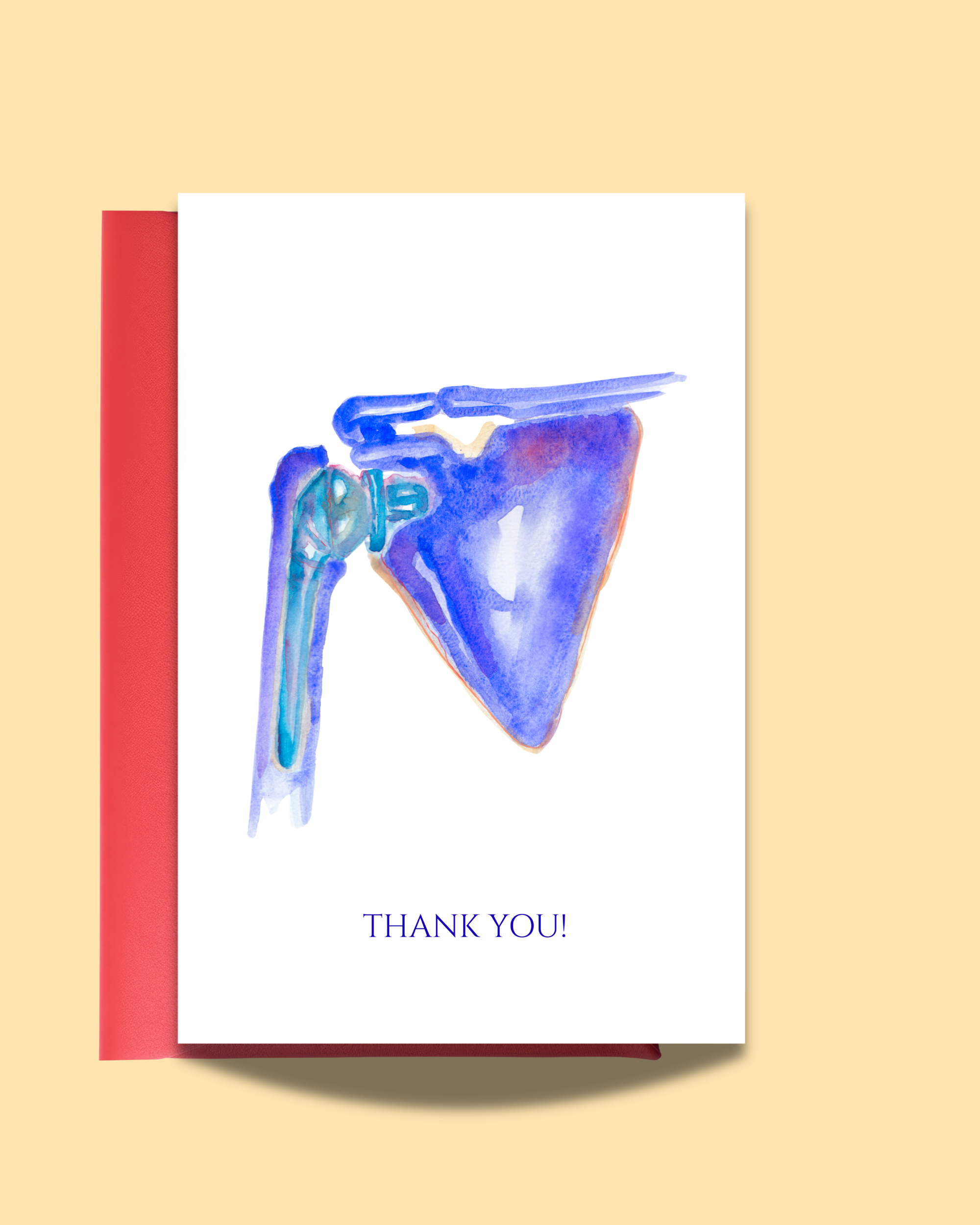 Total Shoulder Replacement Thank You Card
