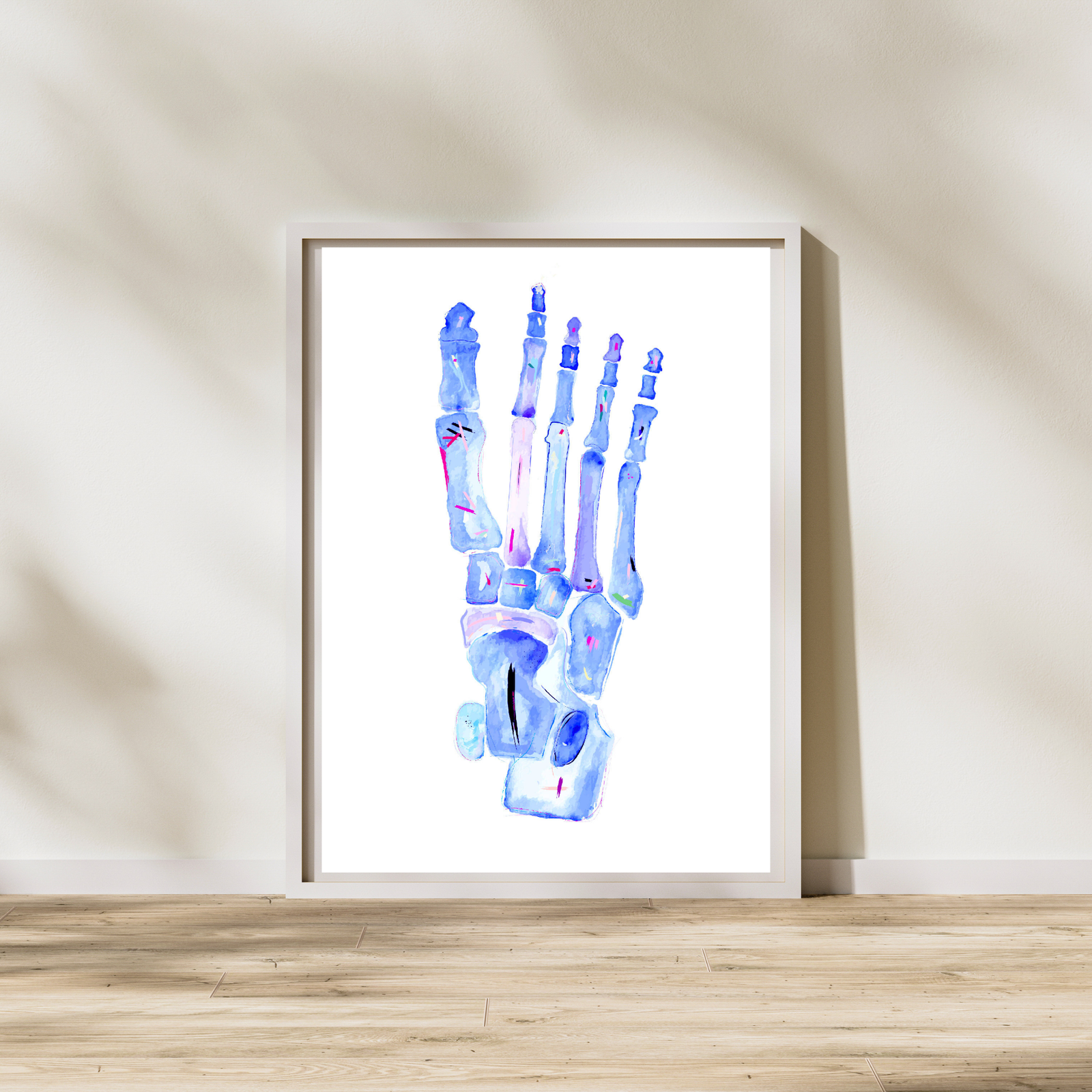 Foot Anatomy Art