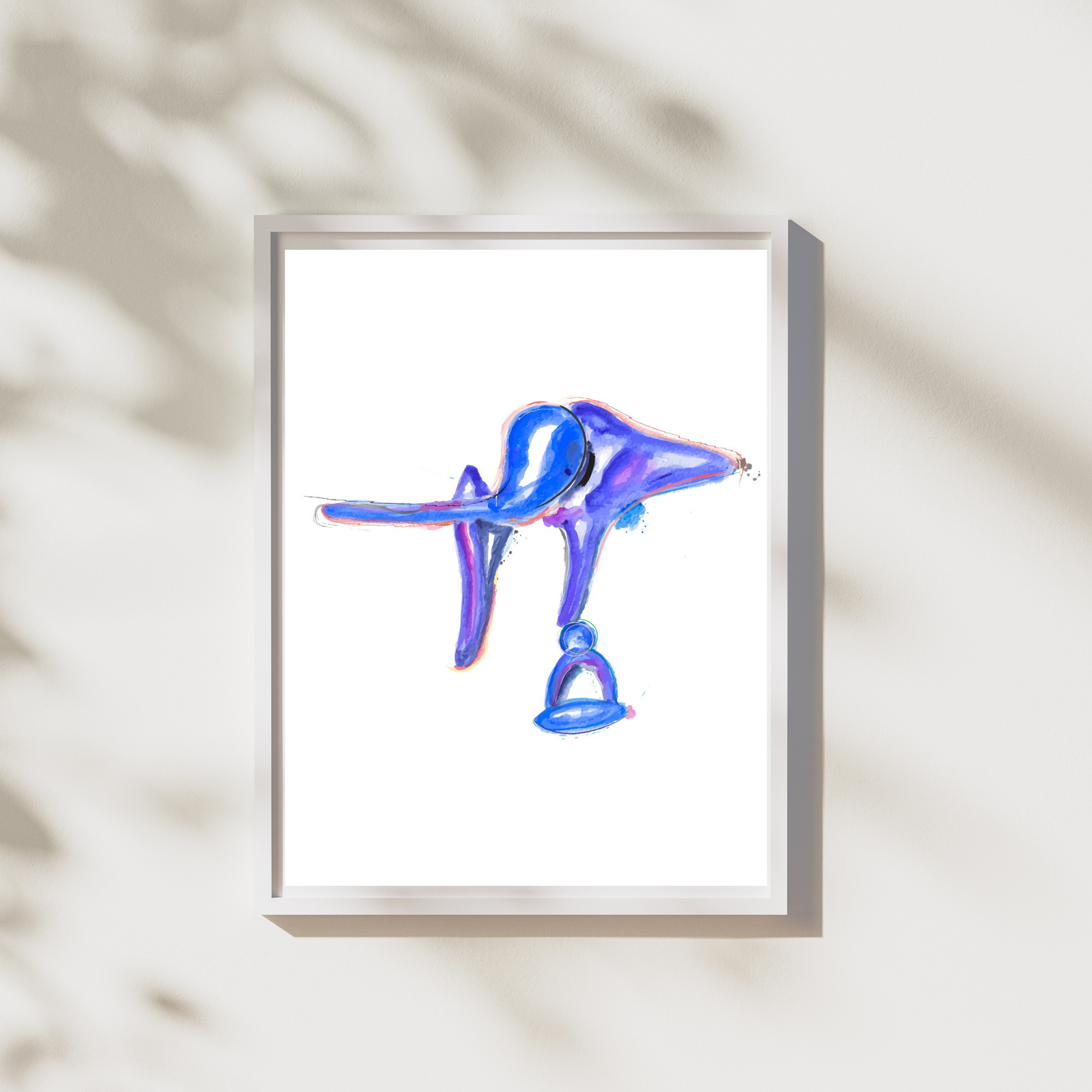 Ear Anatomy Art, Audiology Office Decor, Audiologist Gift, ENT Doctor Art