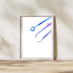Dental Instruments Art Print