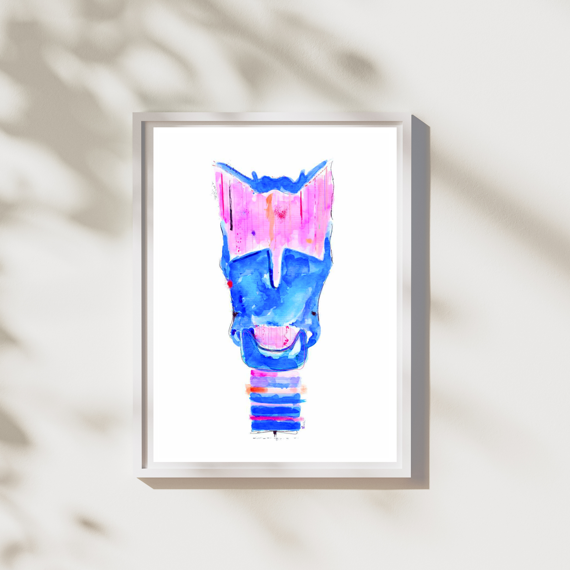 larynx anatomy art 
