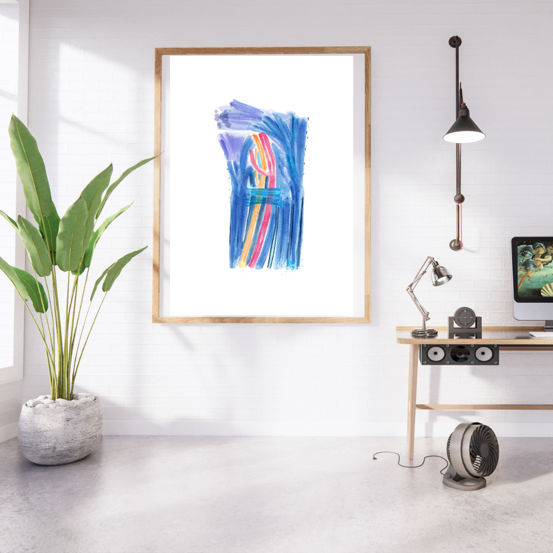 Carpal Tunnel Hand and Wrist Anatomy Art Print