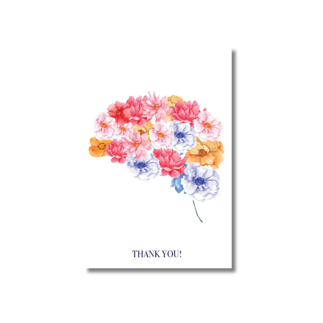 Brain Flower Medical Thank You Card