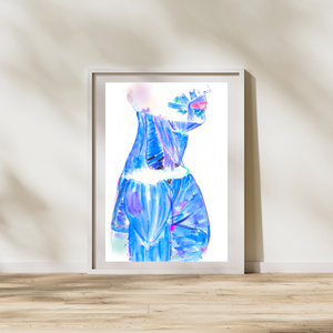 Thorax and Neck Muscle Anatomy Art Print