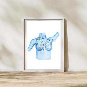 Breast Lymph Nodes Art
