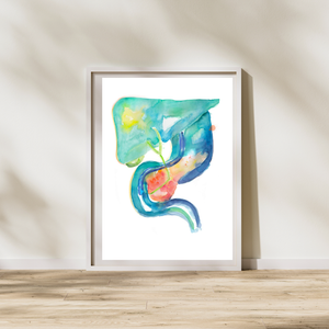 ERCP Gastroenterology Art