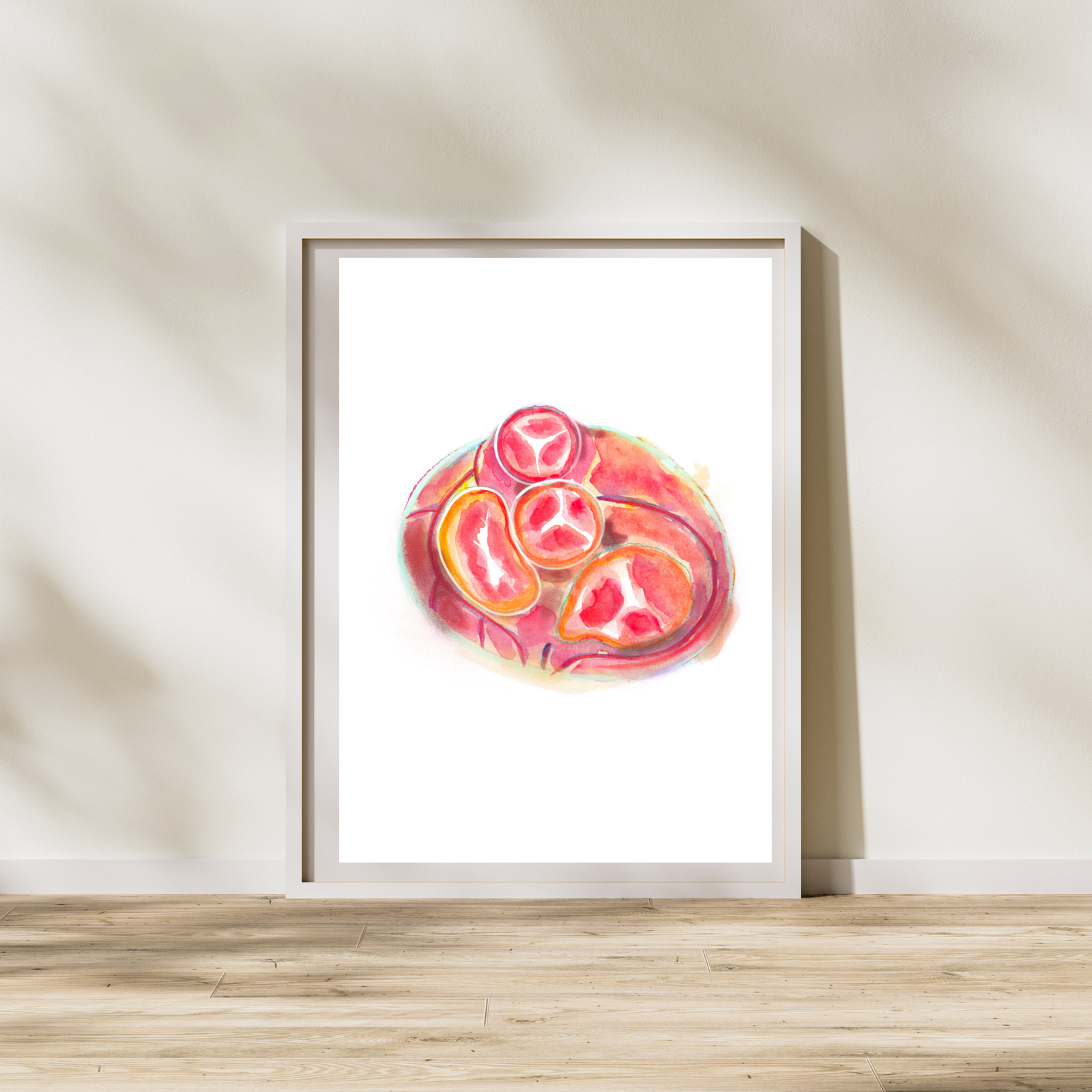 Heart Valve Anatomy Art Print