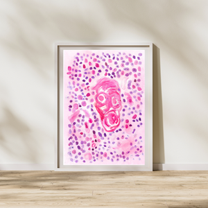 Thymus Histopathology Art Print, Pathology Wall Art