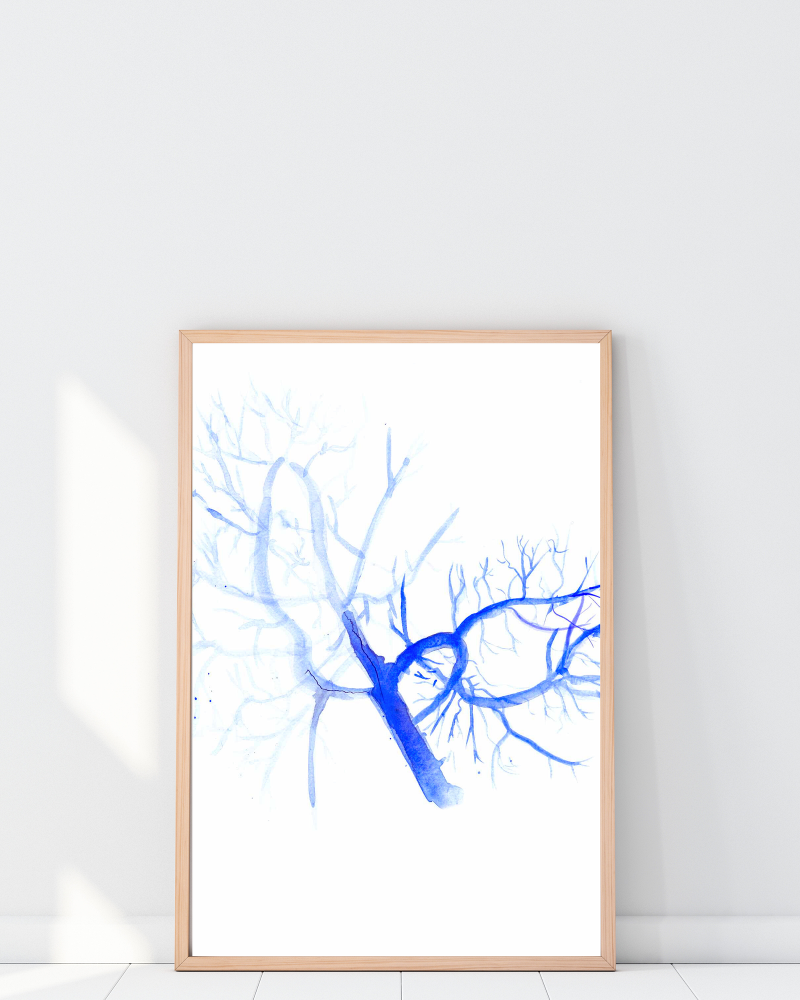 portal vein embolization watercolor painting
