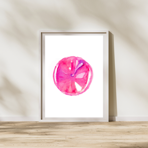 Eardrum - Tympanic Membrane Watercolor Art Print