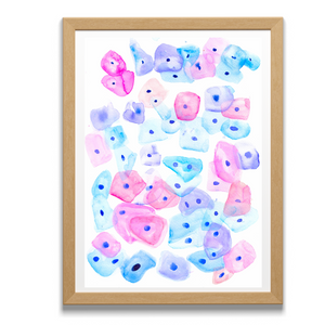 Pap Smear Watercolor Art Print