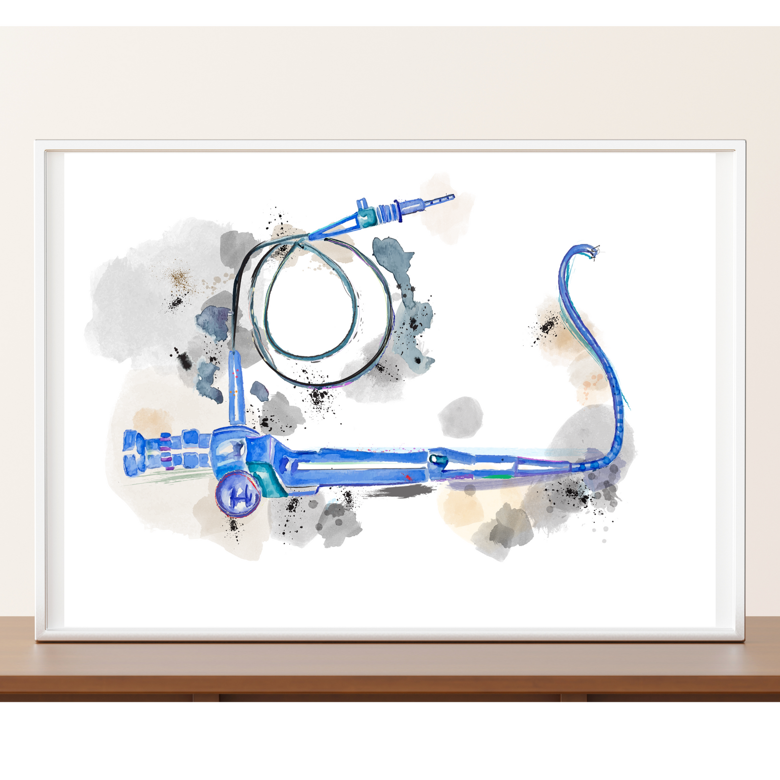 Cystoscope Urology Art