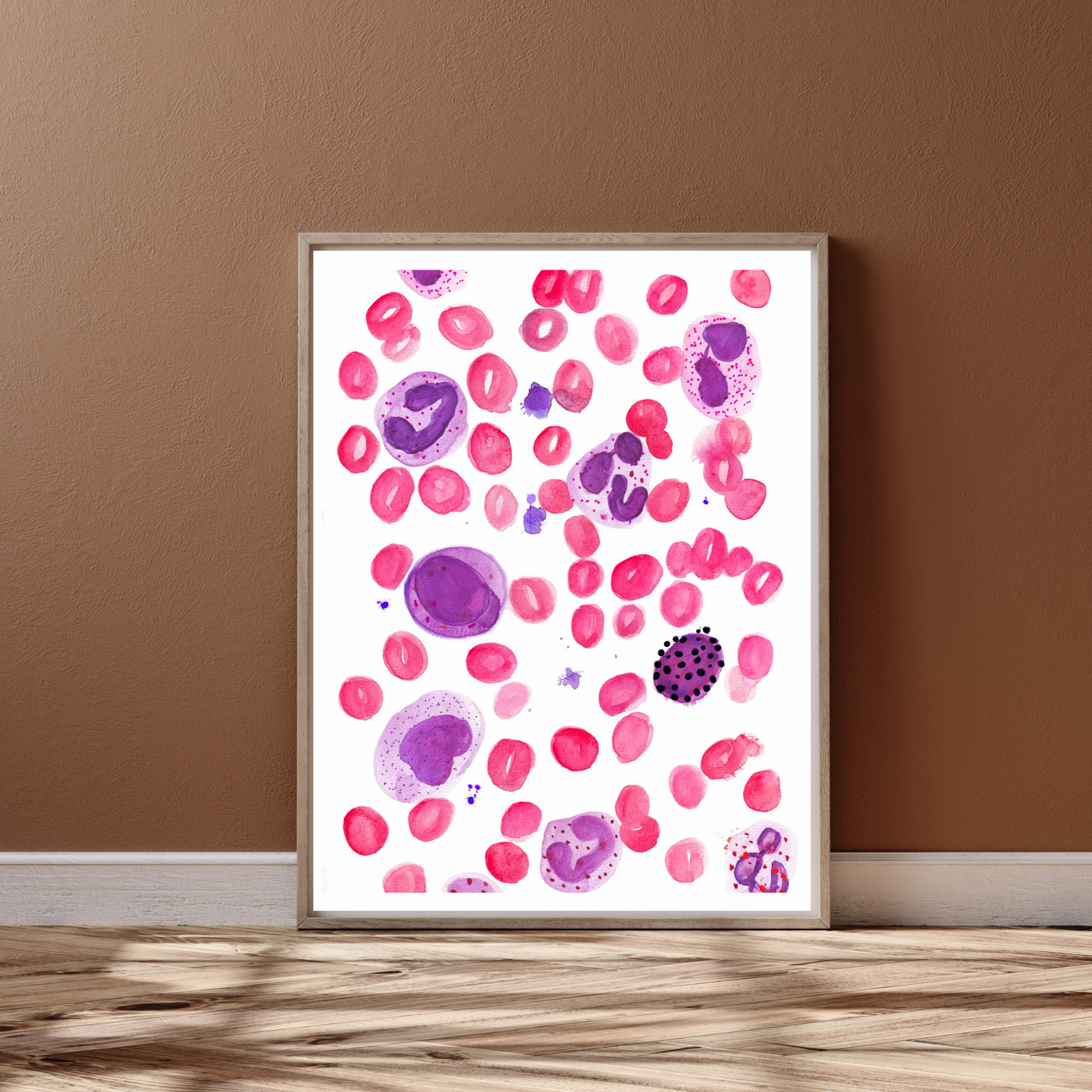 Blood Smear Art