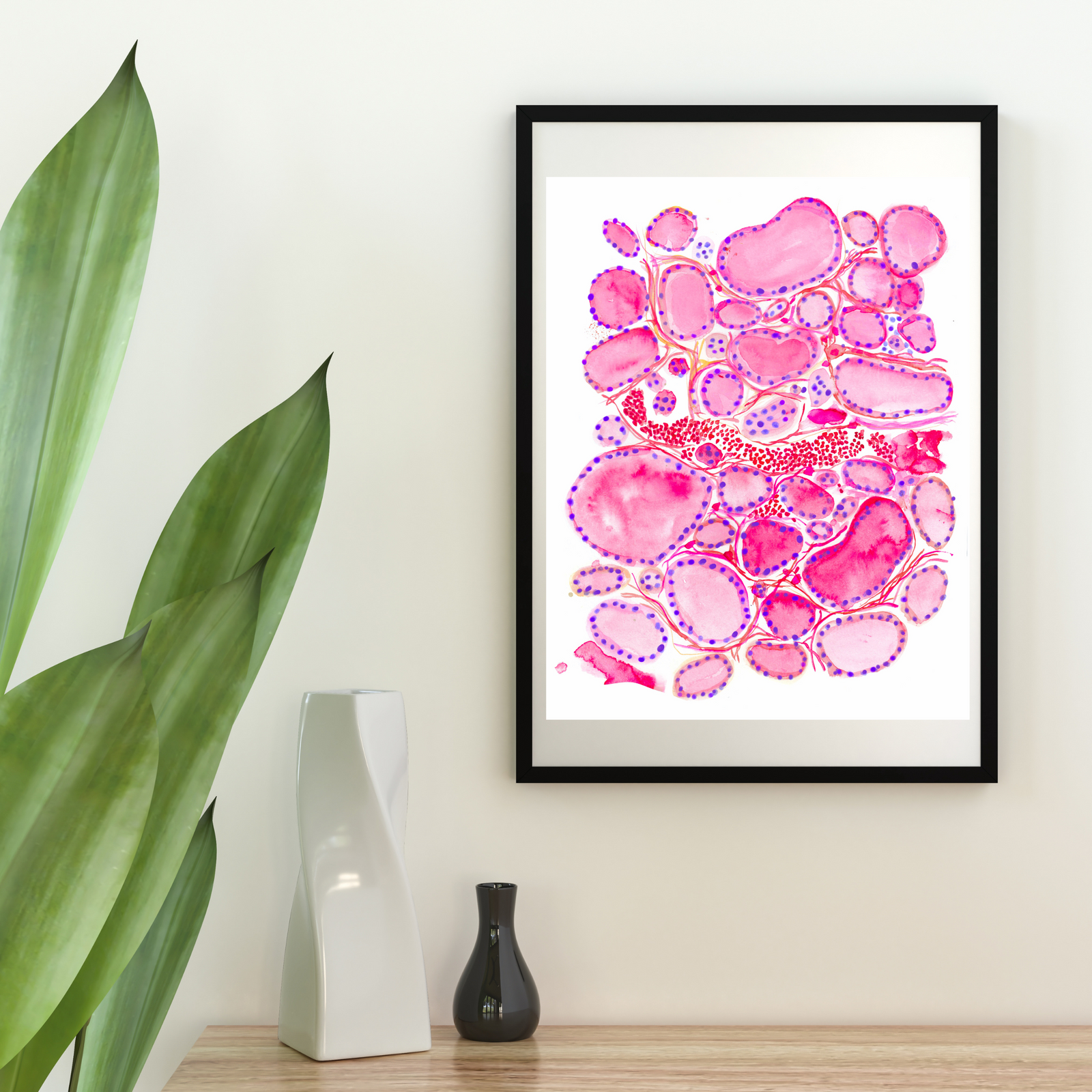 Thyroid Histology Art